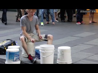 world's best street drummer