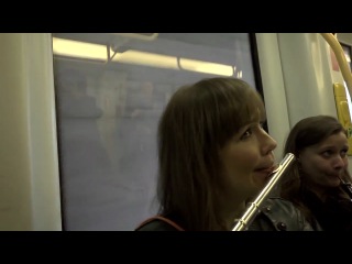 edvard grieg, morning. flash mob in copenhagen metro, april 2012