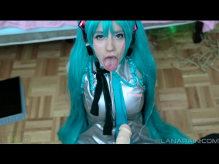 lana rain hatsune miku fucked while tied up big tits